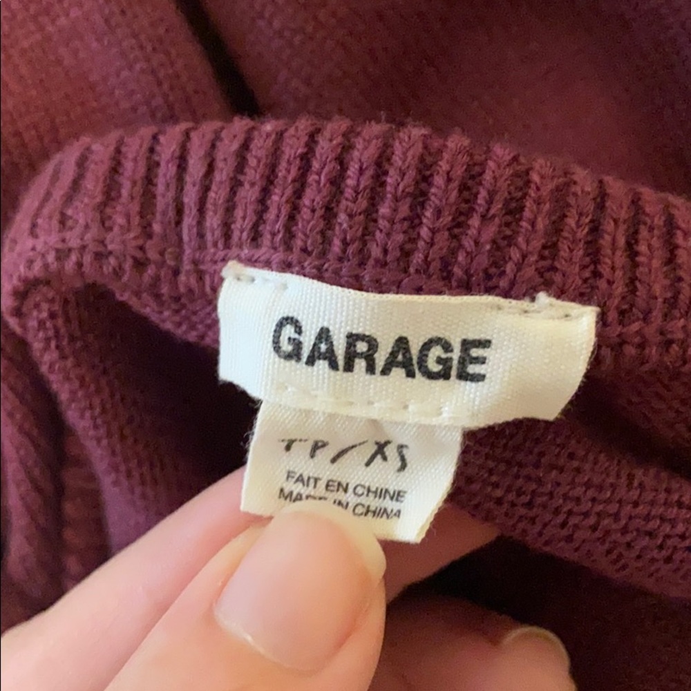 Purple Garage Sweater - Picture 4 of 5